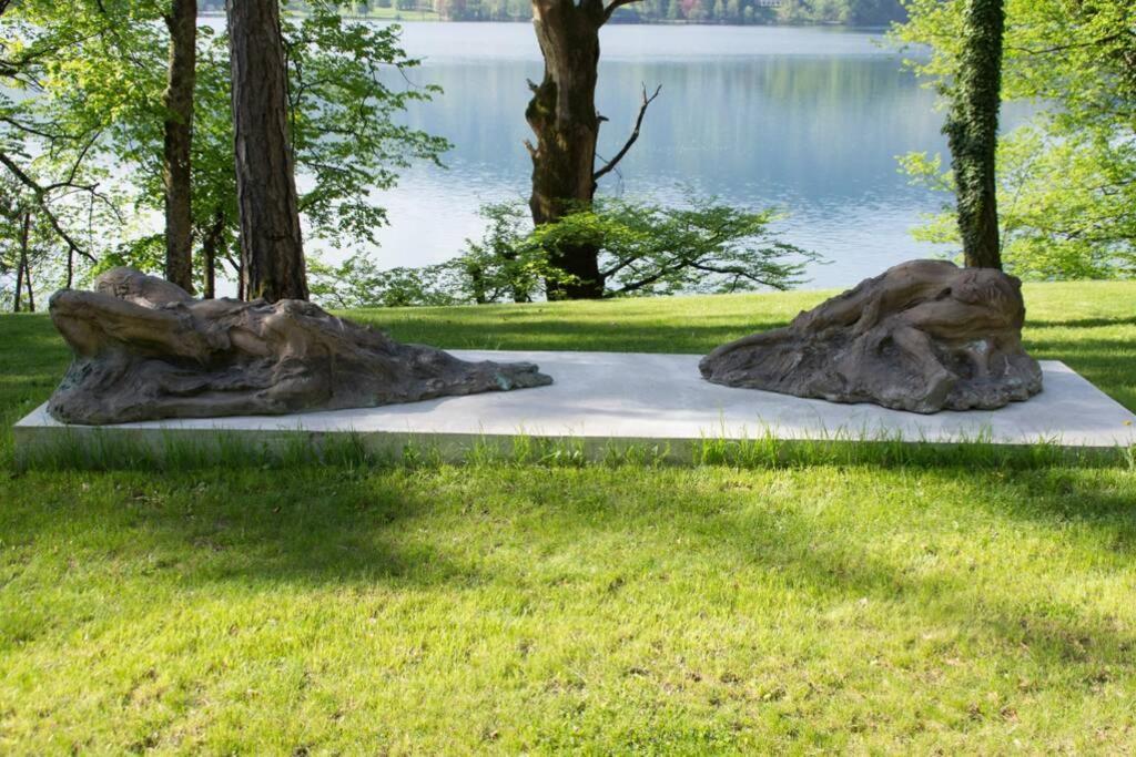 Private Beach House On Lake 布莱德 外观 照片