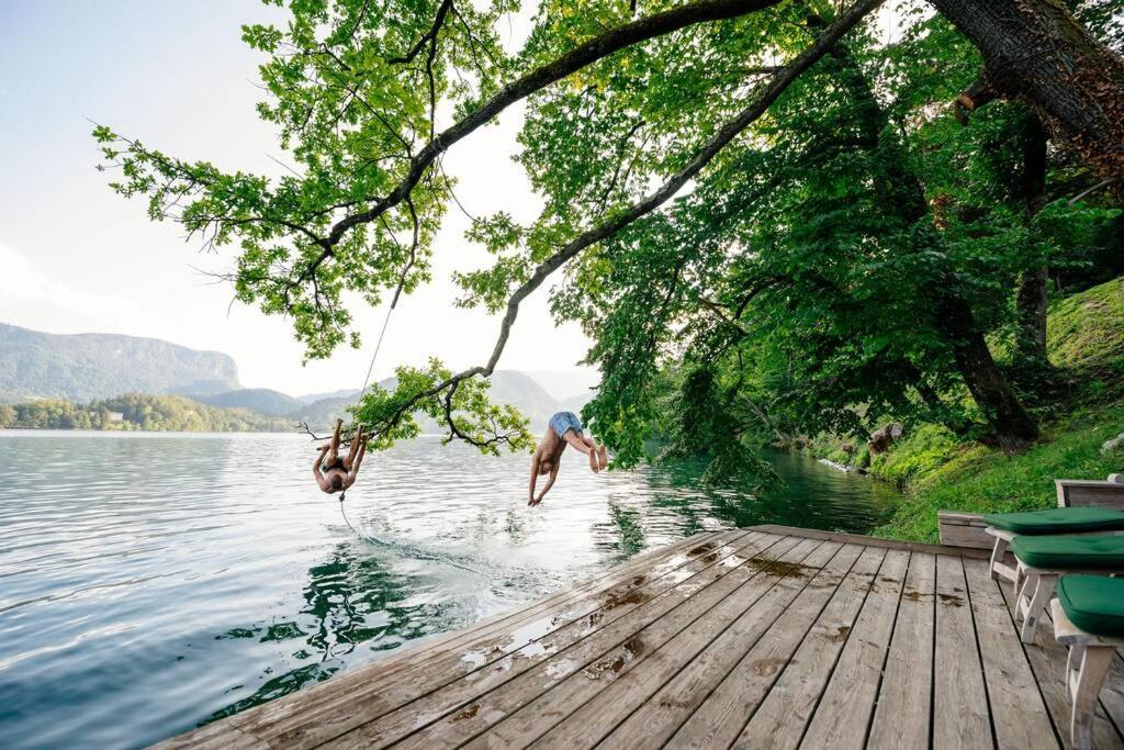 Private Beach House On Lake 布莱德 外观 照片