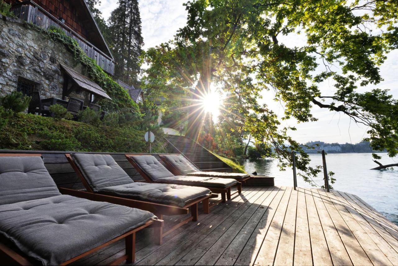 Private Beach House On Lake 布莱德 外观 照片